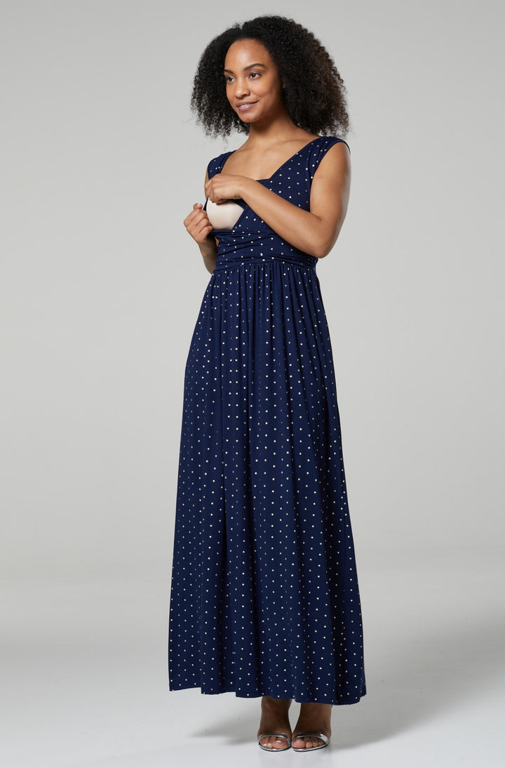 Maternity Nursing Maxi Dress