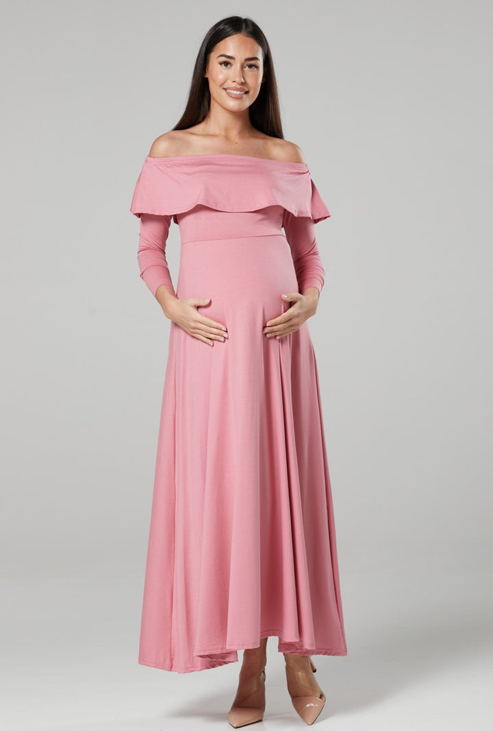 Maternity Nursing Maxi Dress