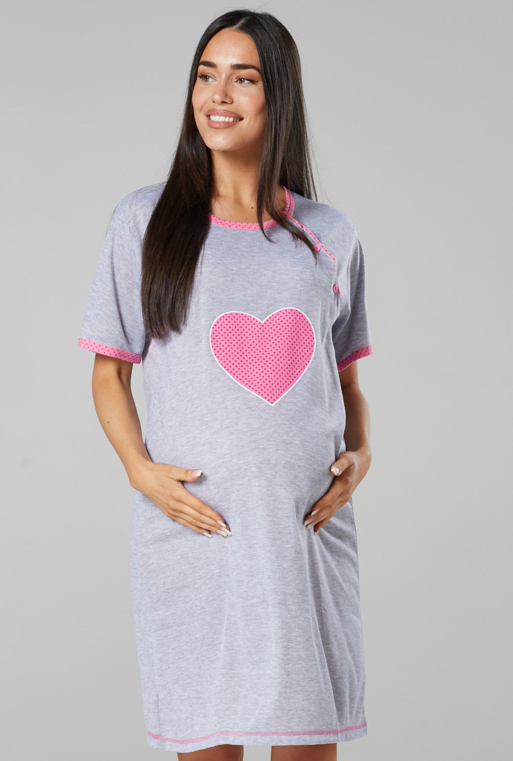 Maternity breastfeeding nightdress, Good Night, by Vienetta, Maternity  nightwear