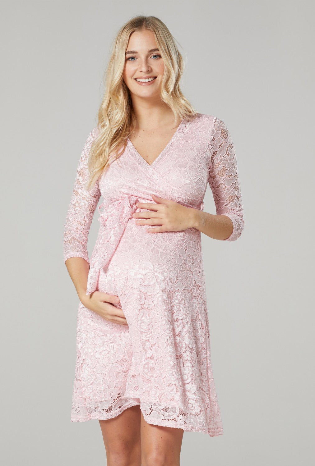 Maternity Nursing Lace Dress – Happy Mama