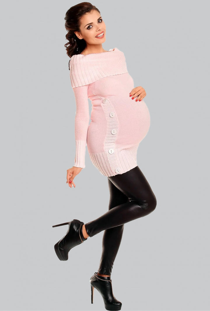 Maternity Knitted Jumper Dress