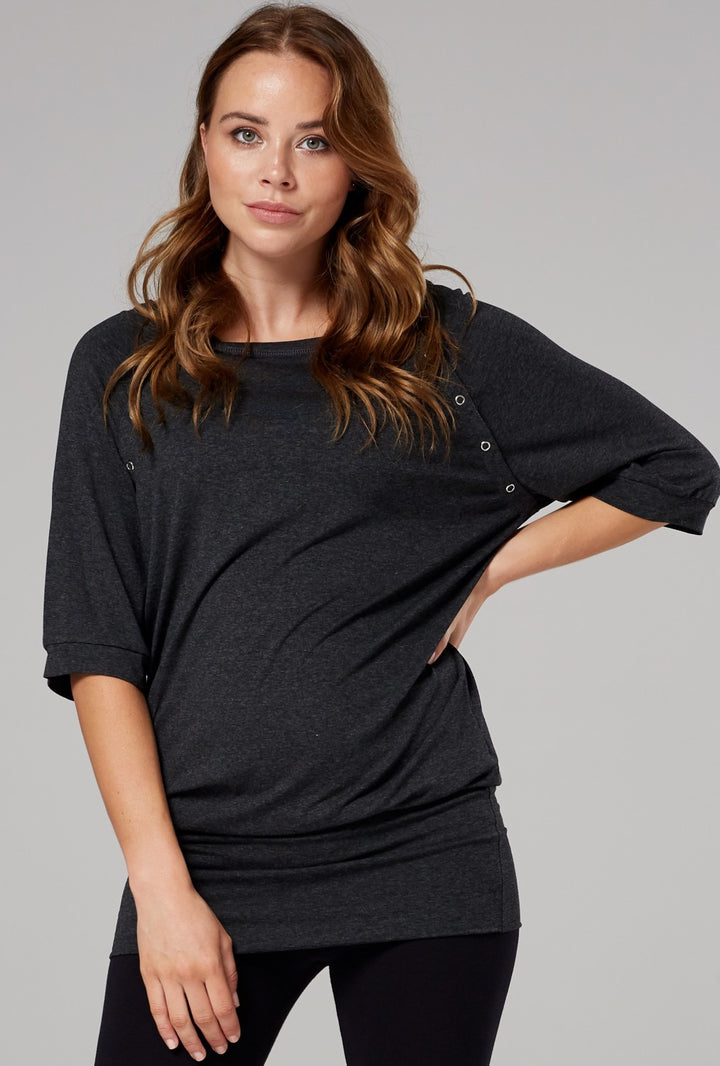 Maternity Nursing Batwing Top