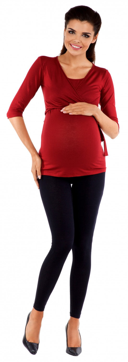 Maternity Nursing Tie Top