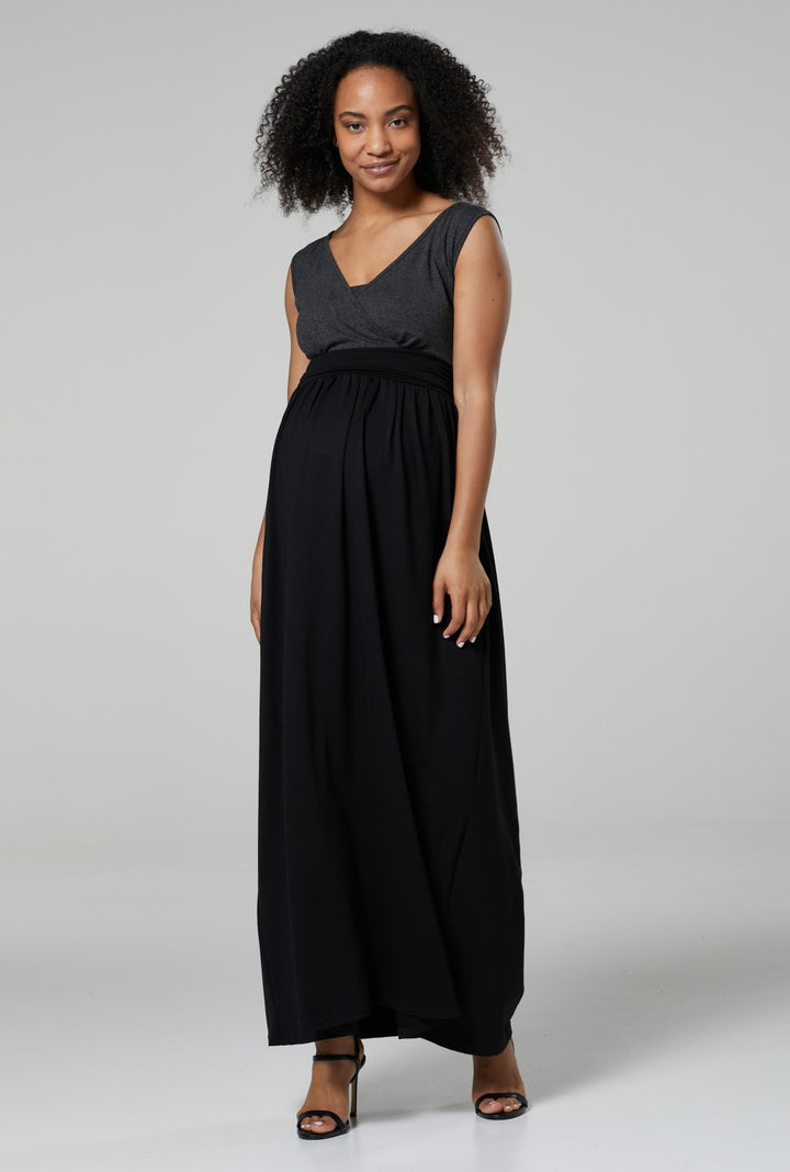 Maternity Nursing Maxi Dress